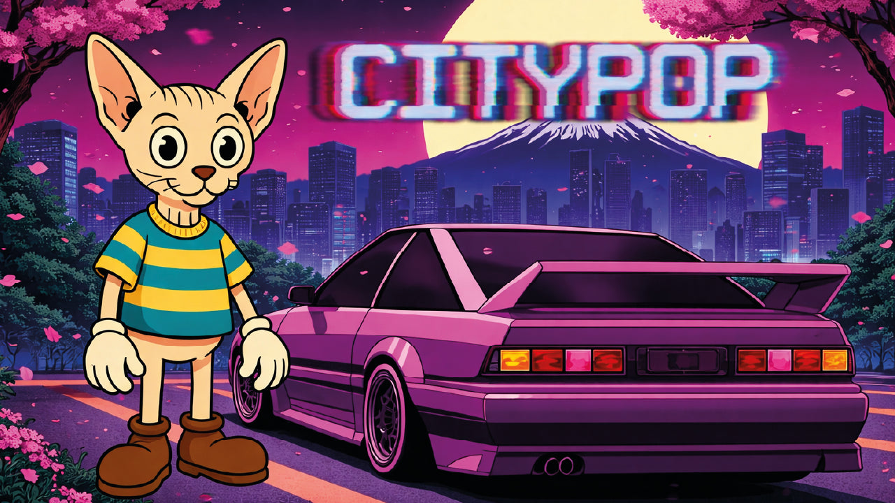 🌃 City Pop, Neones y Sueños Felinos: El Universo de TorikoShop